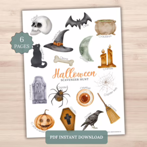 Halloween Scavenger Hunt