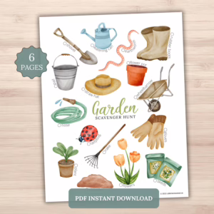 Garden Scavenger Hunt
