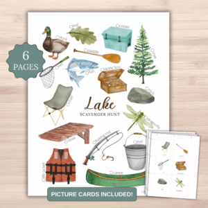Lake Scavenger Hunt